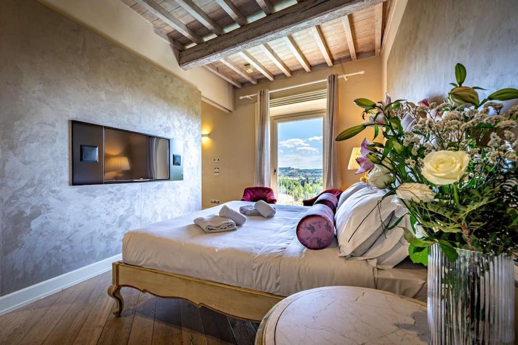 Luxury Villa Tolomei Gucci With Spa San Jacopo al Girone Exterior photo