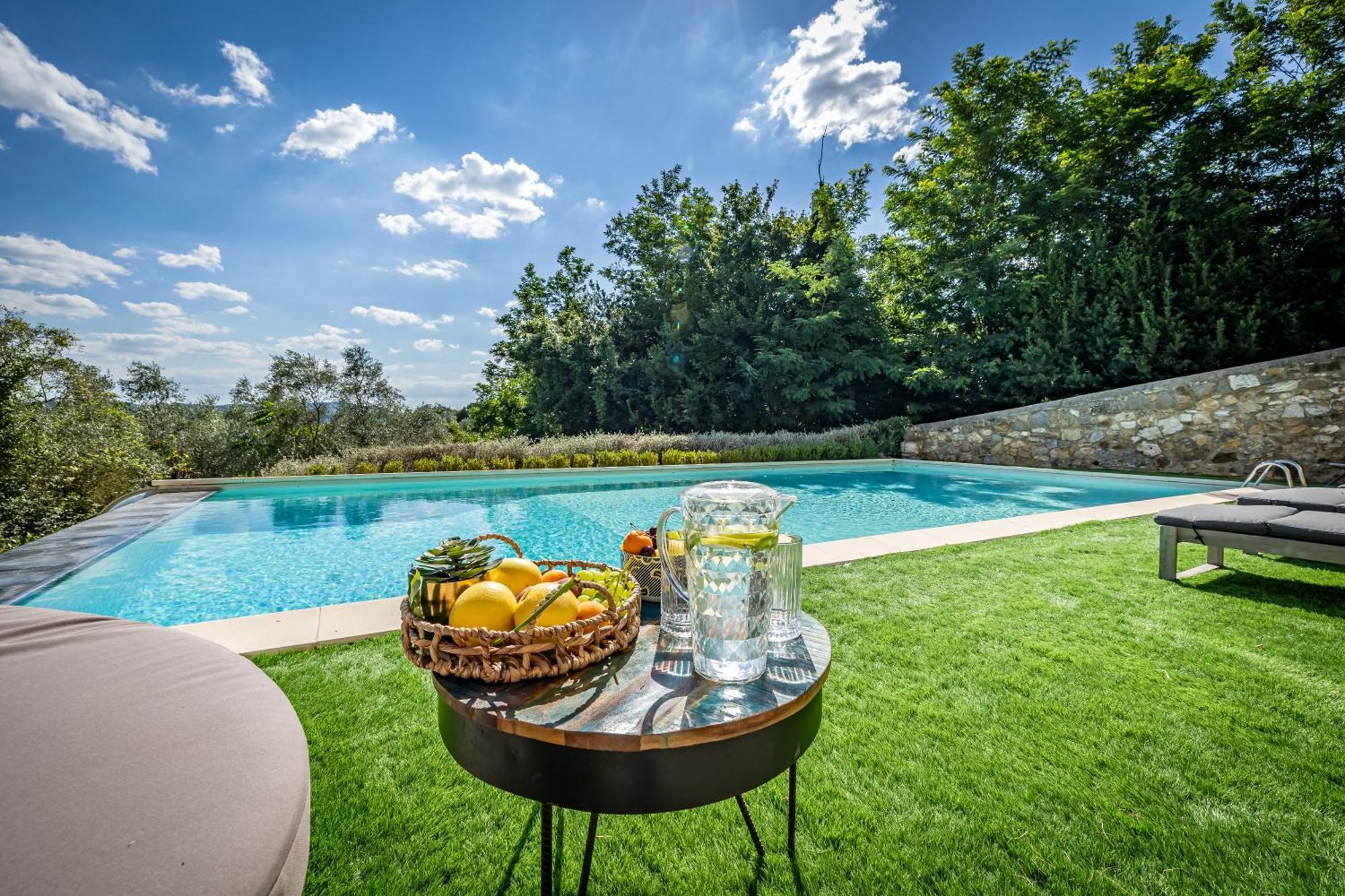 Luxury Villa Tolomei Gucci With Spa San Jacopo al Girone Exterior photo